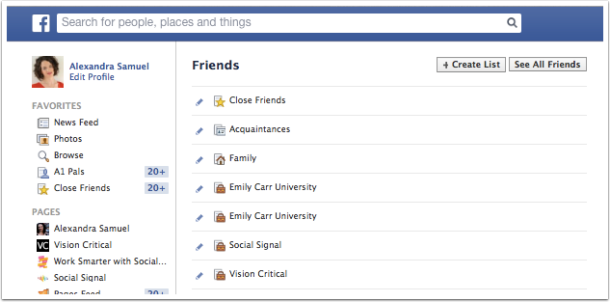 facebook restricted friends list